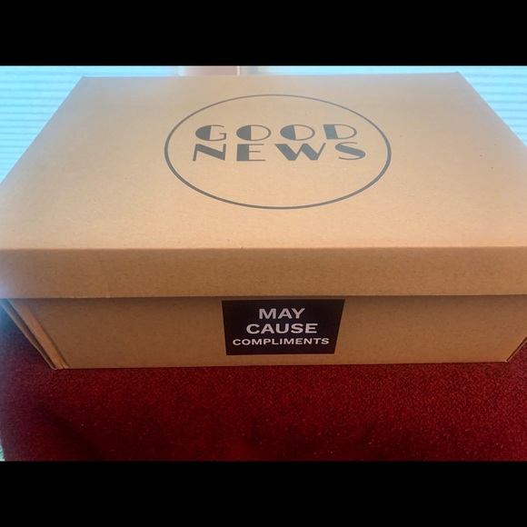 Good News London signature white high top sneaker - Picture 5 of 5